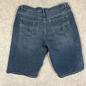 Avirex Shorts Mens 40  Blue Denim Jorts Skater Grunge Baggy Y2K